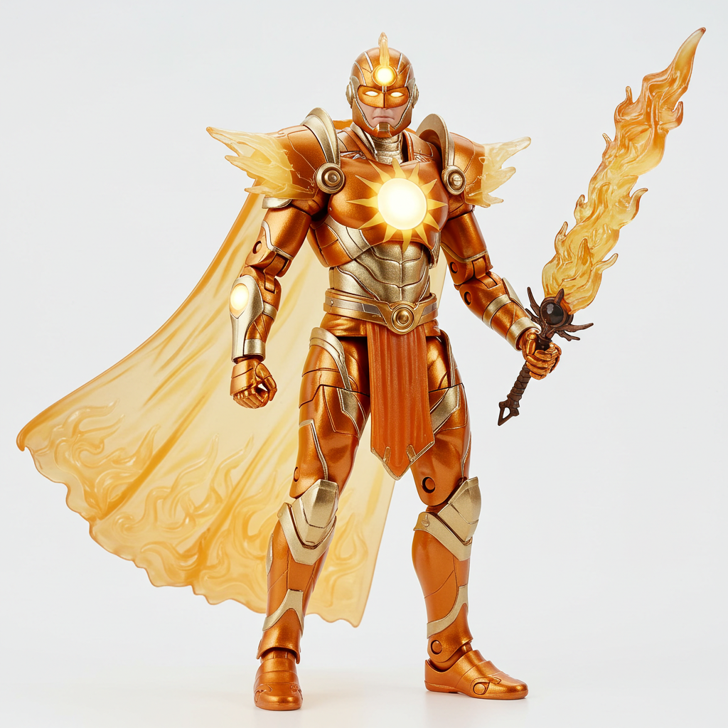 🦸‍♂️ 1. Solarion – Guardian of the Stars
